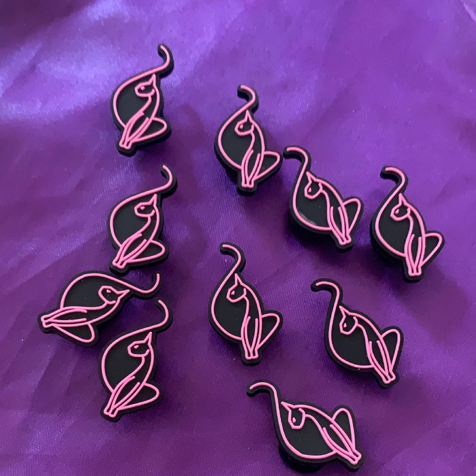 cat croc charms