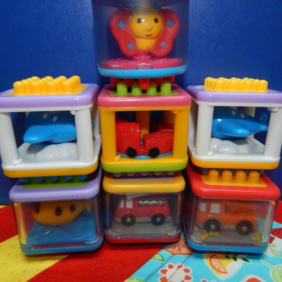 fisher price peek a blocks