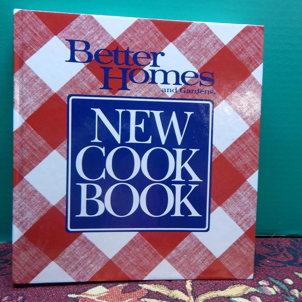 Better Homes New Cook Book 1989 Second Case Bound Edition  Like New Condition