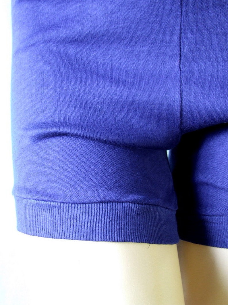 VINTAGE NAVYBLUE SCHOOL knickers. Fric Frac cotton interlock Etsy