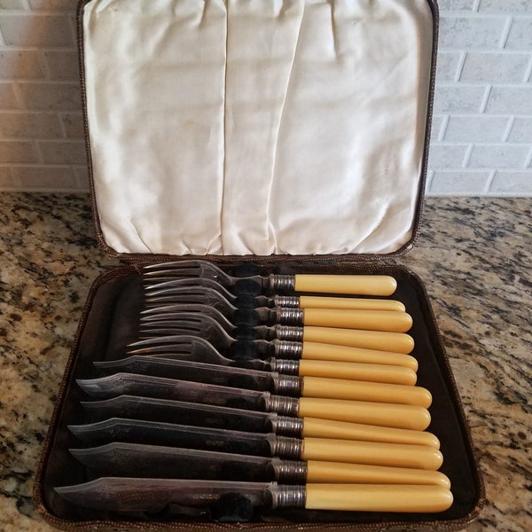 Fish Fork and Knife Set Etsy