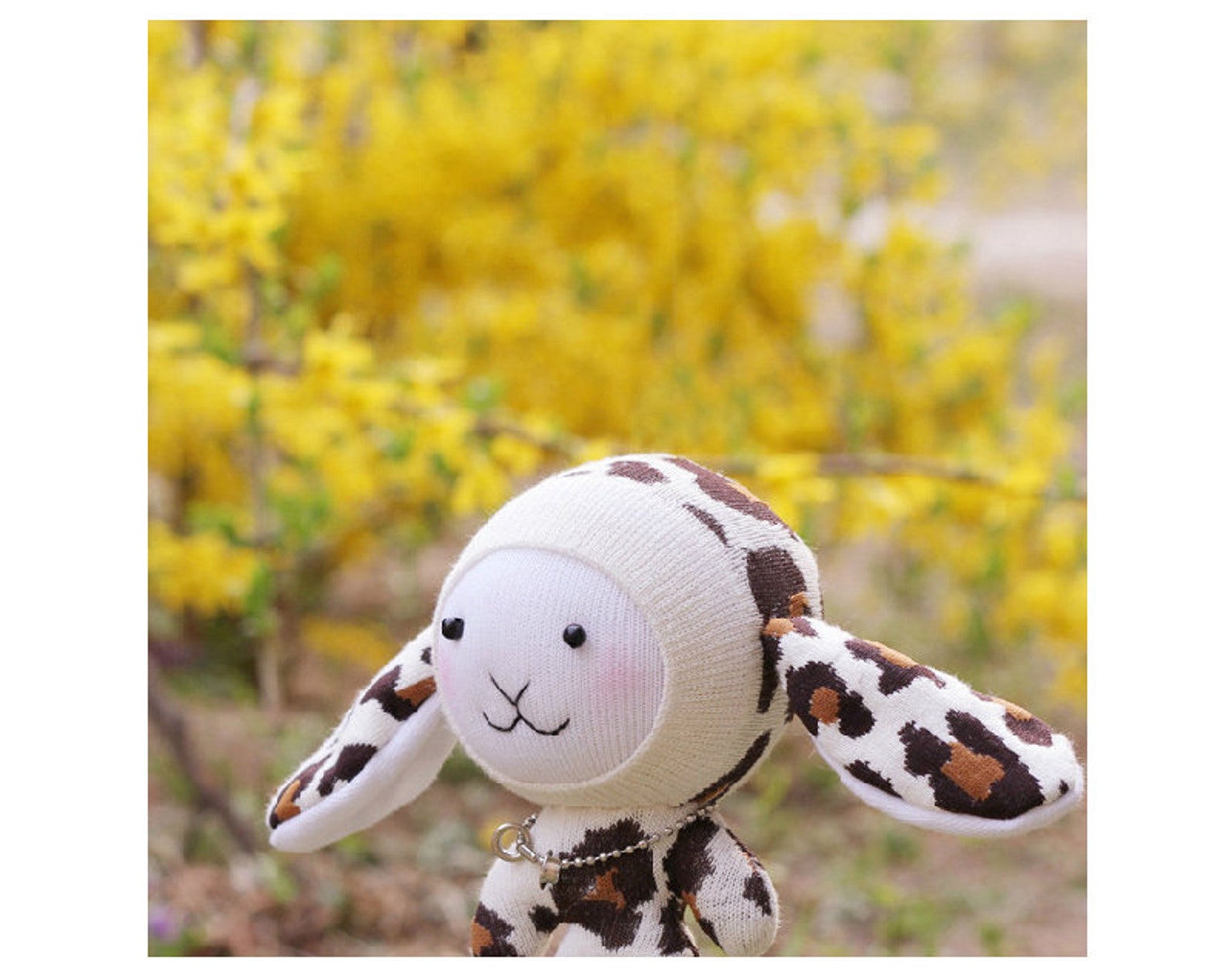 DIY Handmade Bunny Sock Doll Kit With Detailed English Color Etsy UK