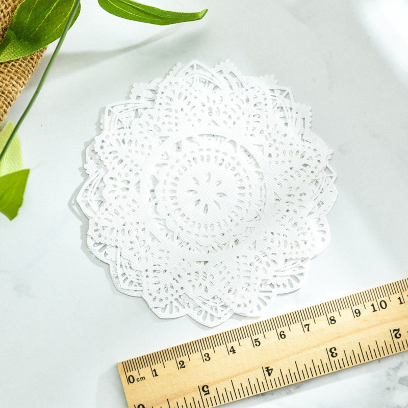 8 pcs Paper Doilies Die Cut Set Lace Die Cuts Doilies Art Etsy