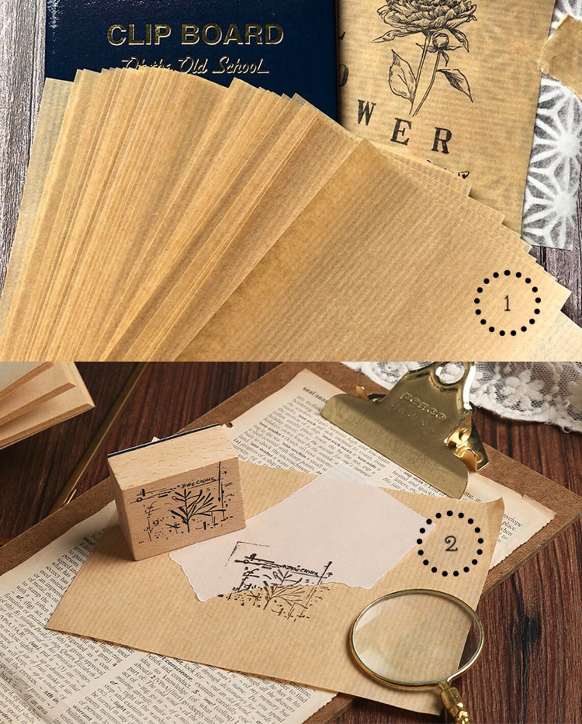 35 sheets Onion Skin Paper A6 Onionskin Yellow Thin Paper Etsy