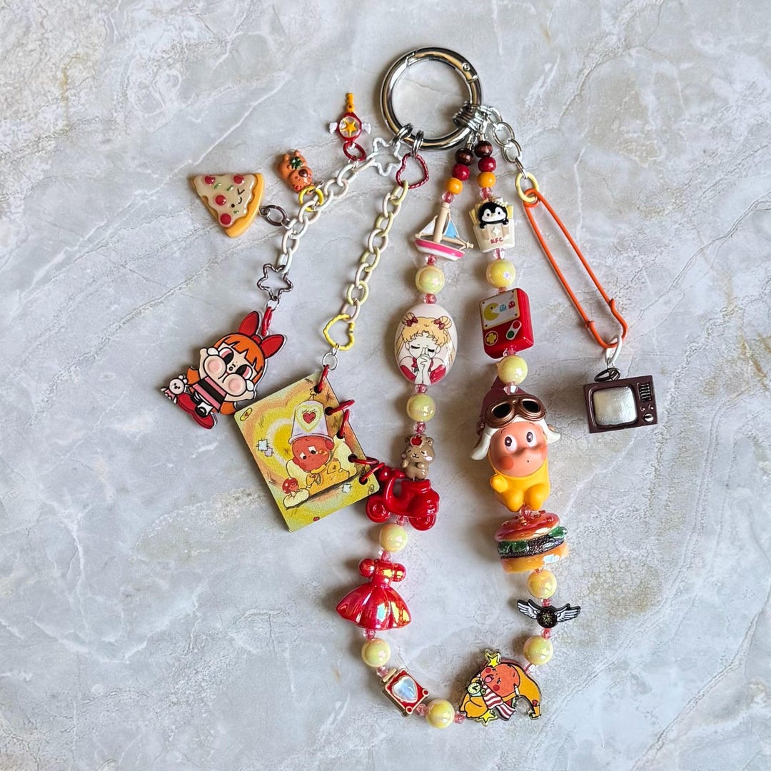 Boyish Keychains Cartoon Boy Keychain - Etsy