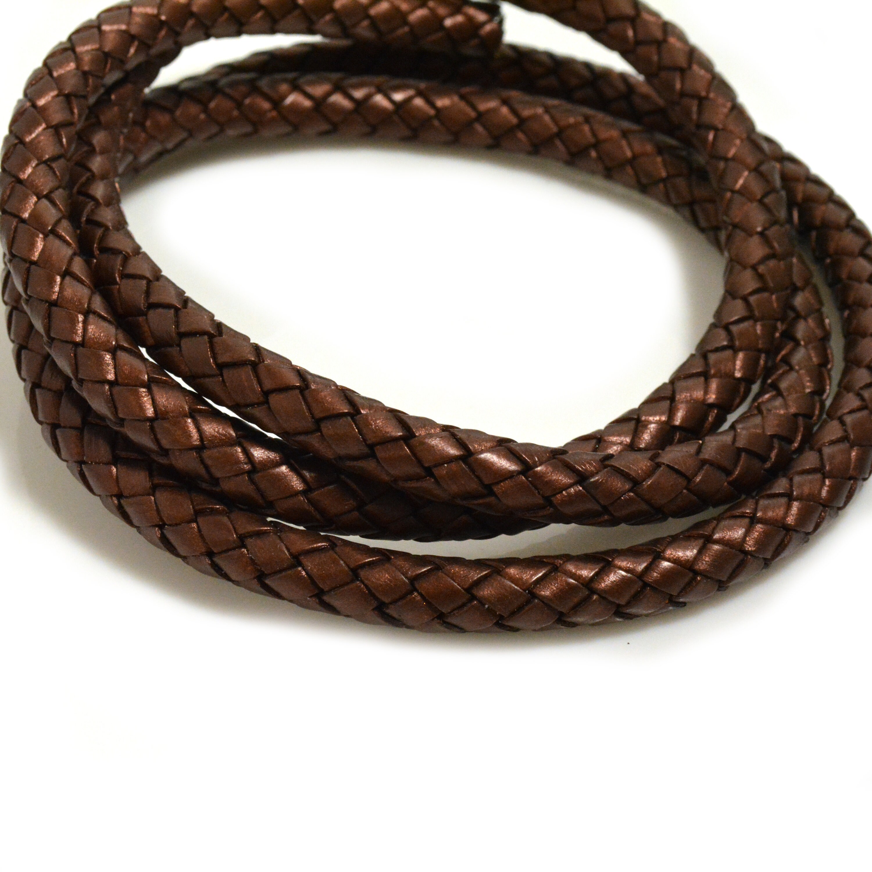 5 Colors of Premium Braided Leather Jewelry Making Leather - Etsy UK