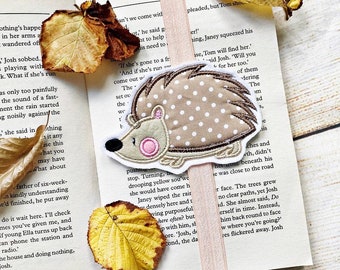 Hedgehog Bookmark, Hedgehog Gift