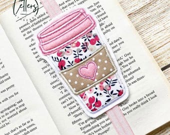 Coffee Cup Bookmark, Bookband