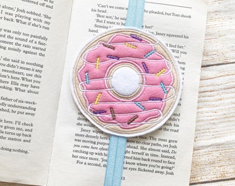 Donut Bookmark, Felt Book Band