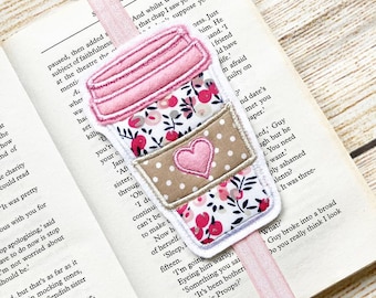 Coffee Cup Bookmark, Bookband