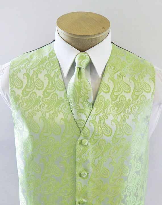 Green paisley waistcoat online
