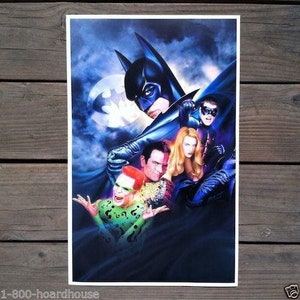 Cartel original del cine BATMAN FOREVER 1995