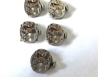 Hamilton Ladies Vintage Watch Movement 22 Jewels Cal. 757 and 761