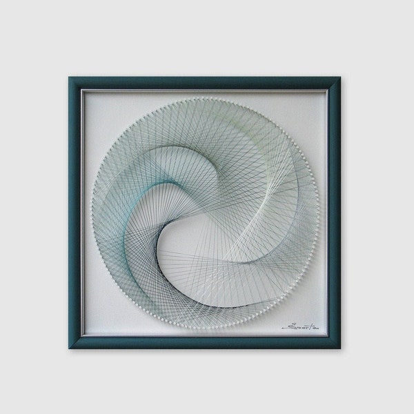 Abstract String Art - Etsy