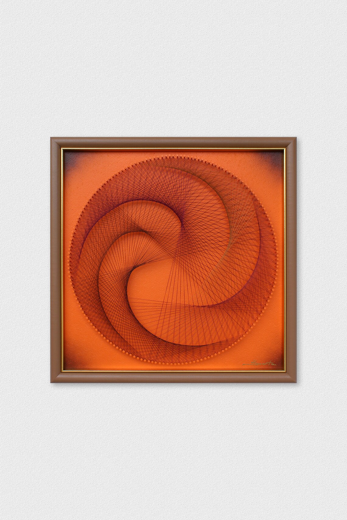 Zen Wall Art for Home or Office Framed Sacred Geometry Etsy