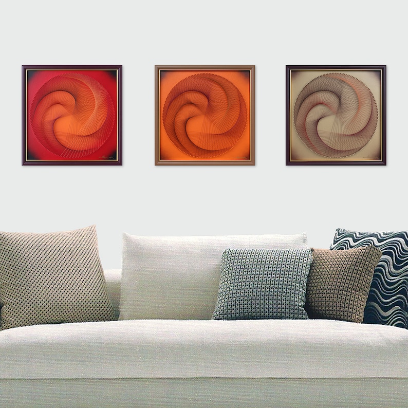 Zen Wall Art for Home or Office Framed Art Sacred Geometry Etsy