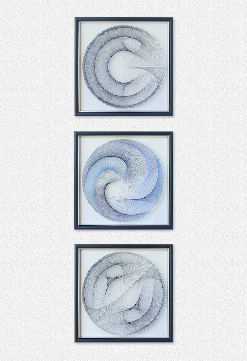 Calming Wall Art in Light Blue for Office Living Room Etsy
