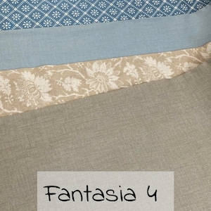 Tessuto cotone americano, tagli da 20x110 cm, tessuto per patchwork, cucito creativo, pupazzeria, la vie boheme french general, moda fabrics Fantasia nr. 4
