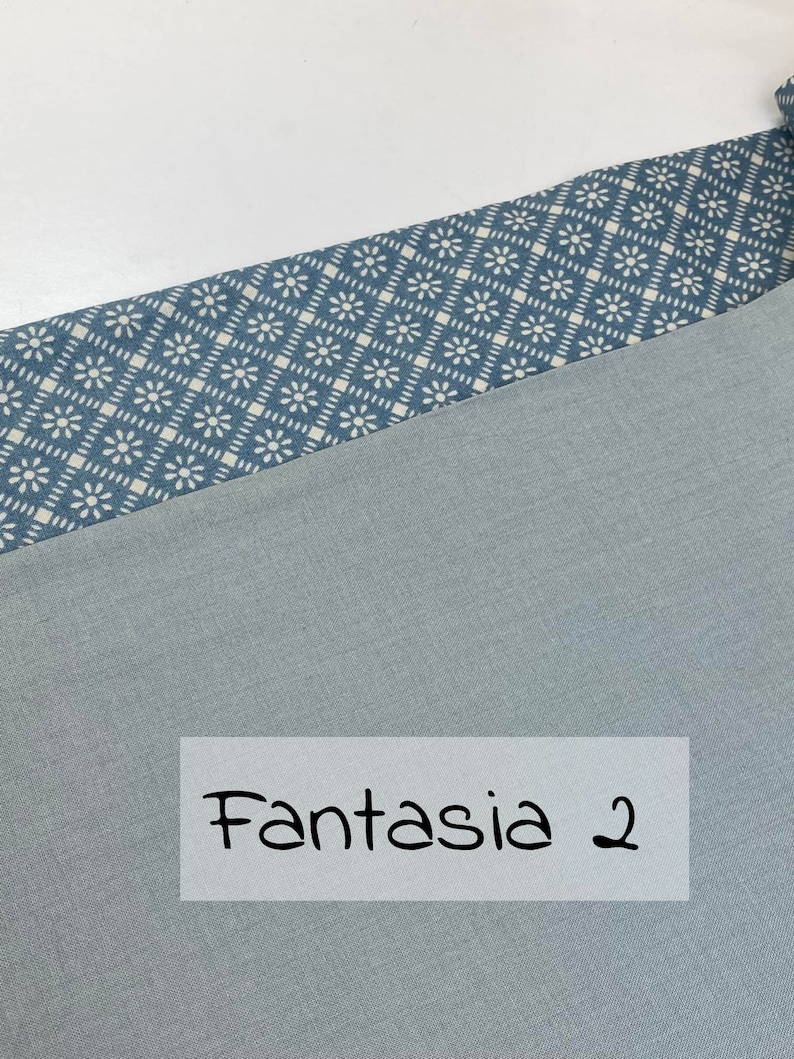 Tessuto cotone americano, tagli da 20x110 cm, tessuto per patchwork, cucito creativo, pupazzeria, la vie boheme french general, moda fabrics Fantasia nr. 2