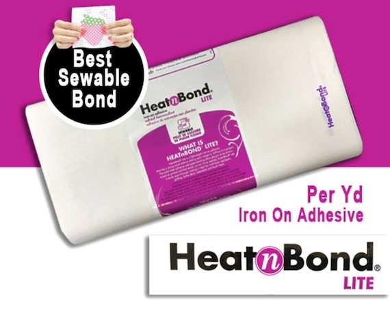 Carta termoadesiva Heat'n Bond, taglio da 50 cm, stabilizzatore adesivo, carta  per applicazioni, patch, personalizzazioni -  Italia