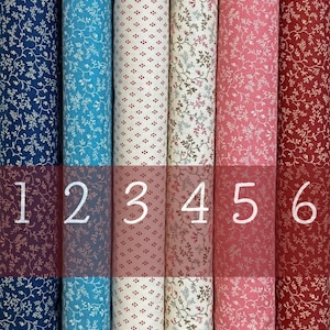 Cupcake, tessuti di cotone americano, tessuto stampato floreale, tessuto al metro, tessuto cotone per patchwork, cucito creativo, pupazzeria