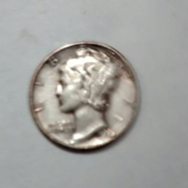 1944 90% Silver Mercury Dime