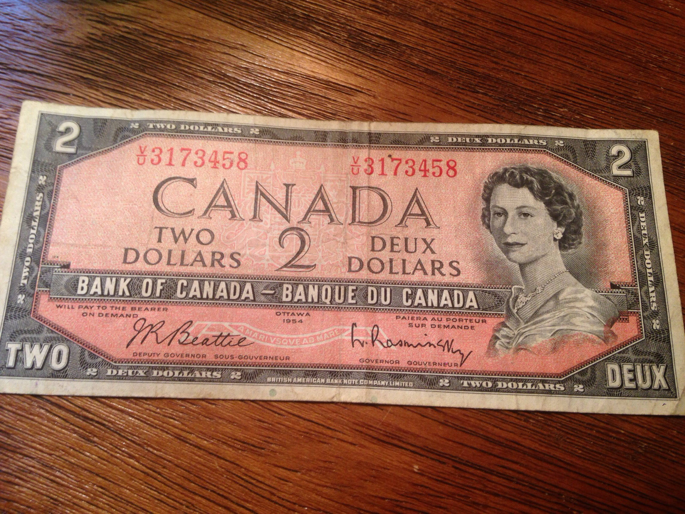 1954 Canadian Dollar Bill Value - 3j4u3i5