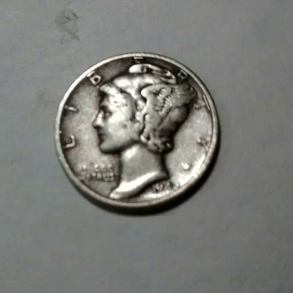 1942 90% Silver Mercury Dime
