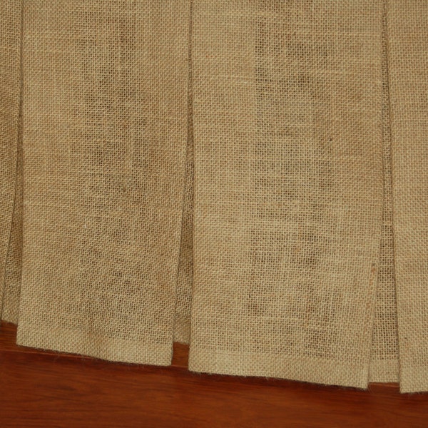 Burlap Bed Skirt Etsy