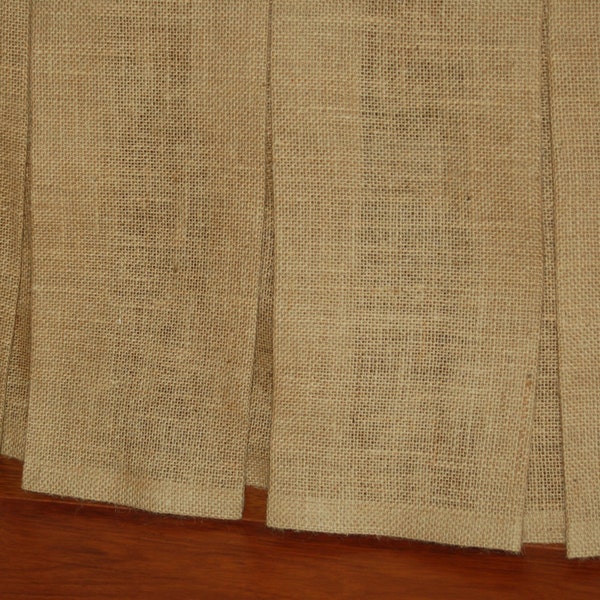 Burlap Bed Skirt Etsy