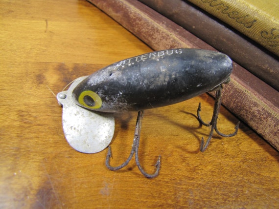 Black Body Jitterbug Lure Plastic Body 