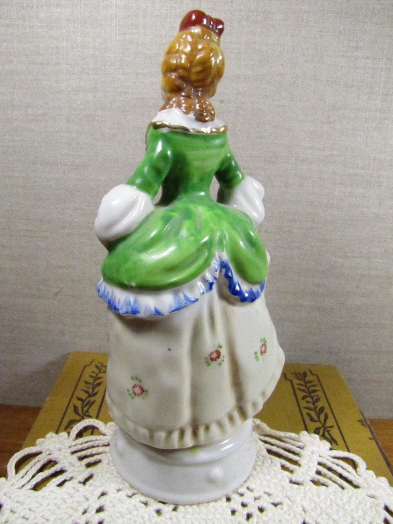 Vintage Porcelain Figurine Lady Made in Occupied Japan Etsy