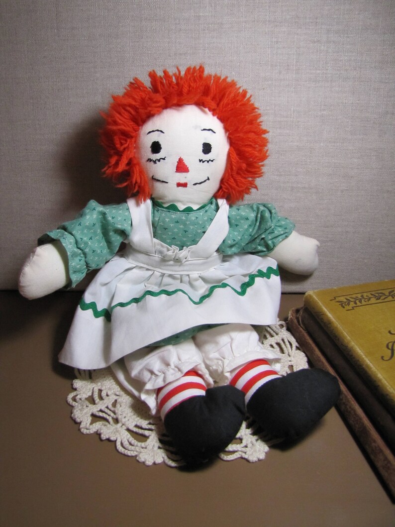handmade raggedy ann doll