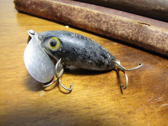 Vintage Fred Arbogast Jitterbug Fishing Lure Plastic Body Black -   Canada