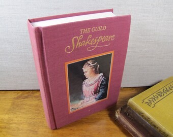 Vintage Book - The Guild Shakespeare - Romeo and Juliet - Titus Andronicus - 1989 Edition