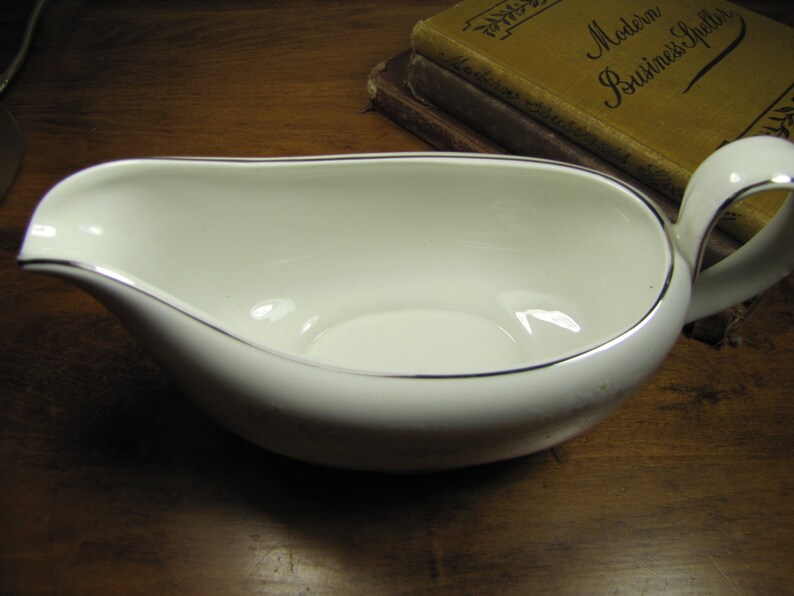 Royal Doulton Fine China Gravy Boat Bedford Pale Blue Etsy