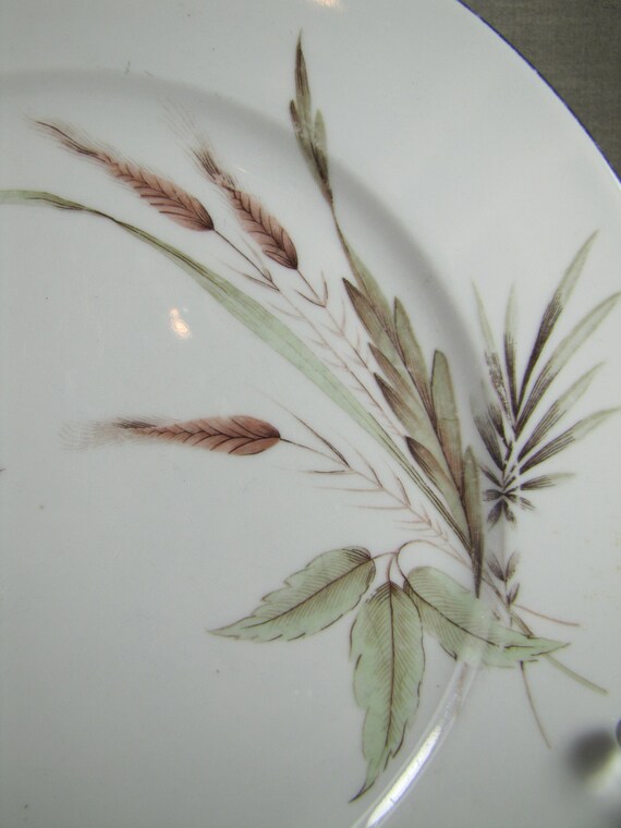 One (1) Zeh Scherzer Dinner Plate - Golden Brown Wheat - Pattern