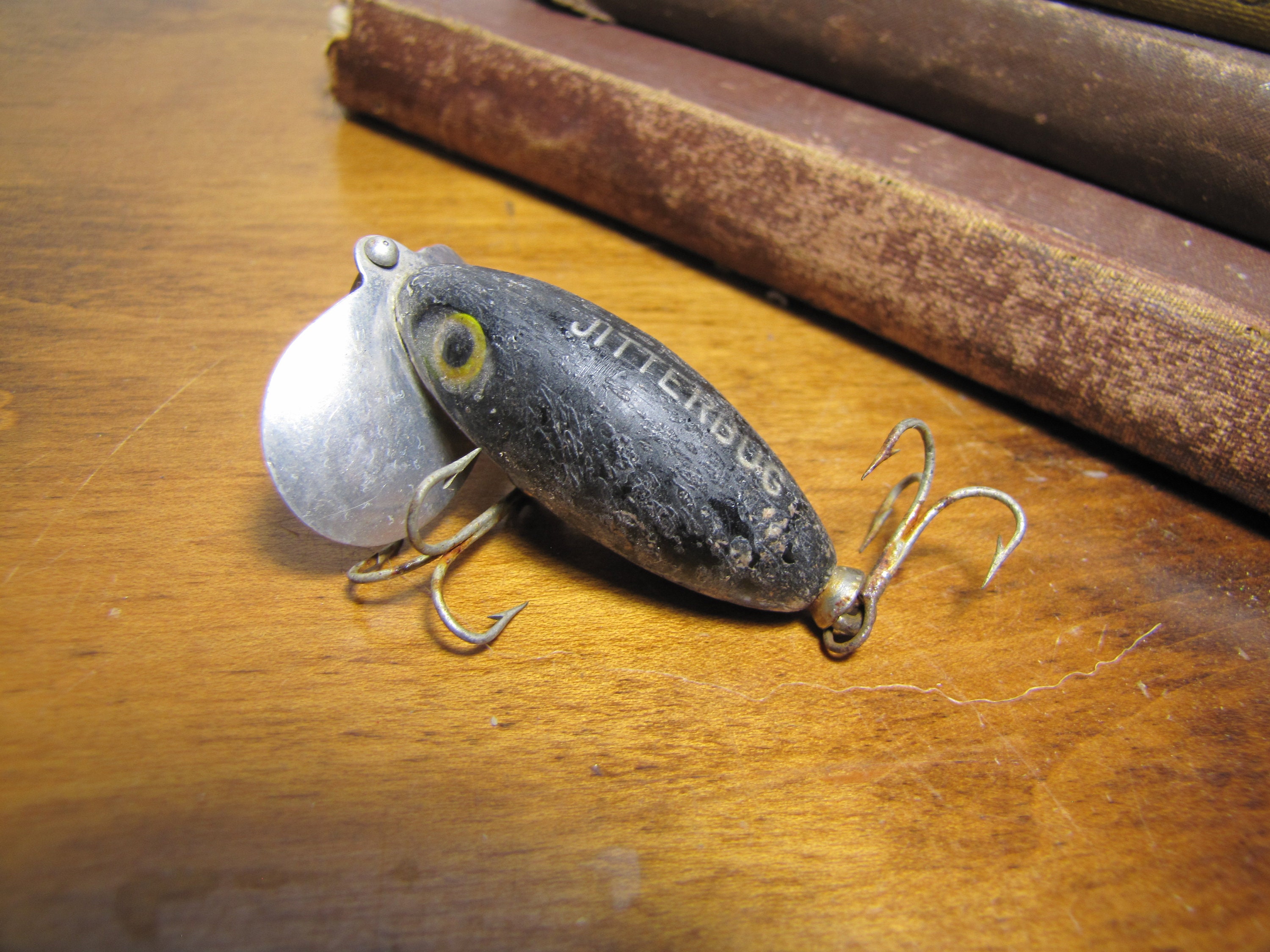 Vintage Fred Arbogast Jitterbug Fishing Lure - Plastic Body Vintage Fred Arbogast Jitterbug Fishing Lure - Plastic Body