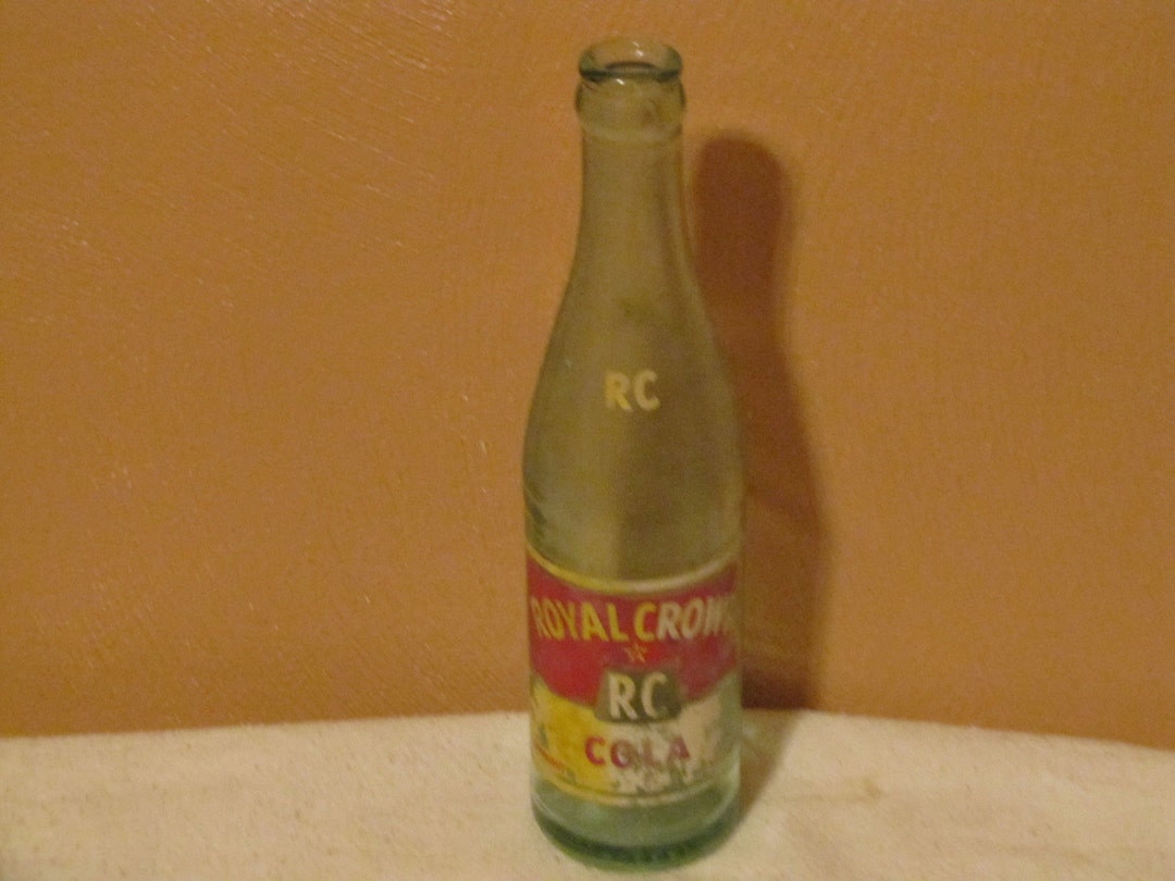 Vintage Royal Crown Cola Bottle Etsy