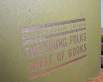 Vintage Book - Gifts From The Past - The Young Folks Shelf of Books - Volume 10 - 1962 Edition - Hardback