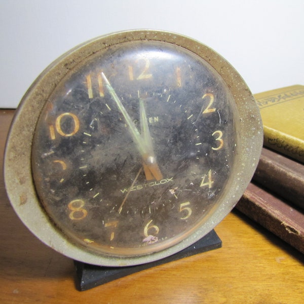 Vintage Westclox Big Ben Alarm Clock - Project or Display Only - Clock Does Not Work