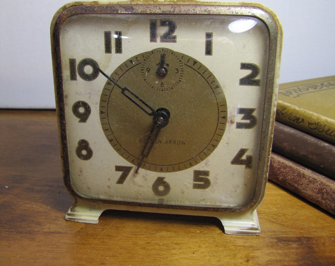 Vintage Ingraham Model R1 Alarm Clock Clock Does Not Work