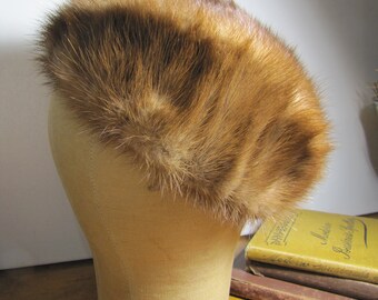 Hiki By New Wadley Womens One Size Round Pillbox Style Hat Unknown Fur Vintage Hiki By New Wadley Womens One Size Round Pillbox Style Hat  main image 3
