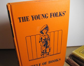 Vintage Book - The Junior Classics - The Young Folks' Shelf of Books - Volume 6 - Stories About Boys and Girls - 1961 Edition