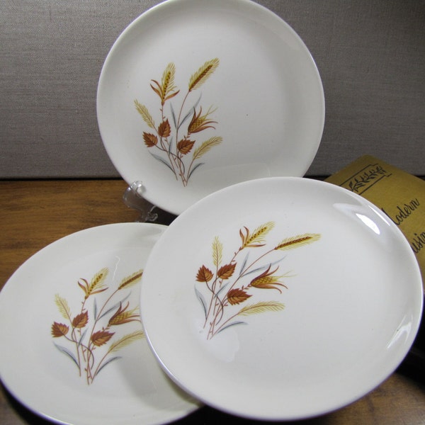 Wheat Pattern Dishes Etsy