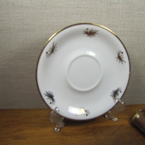 Gold Starburst Saucer - Made in Bavaria, Germany