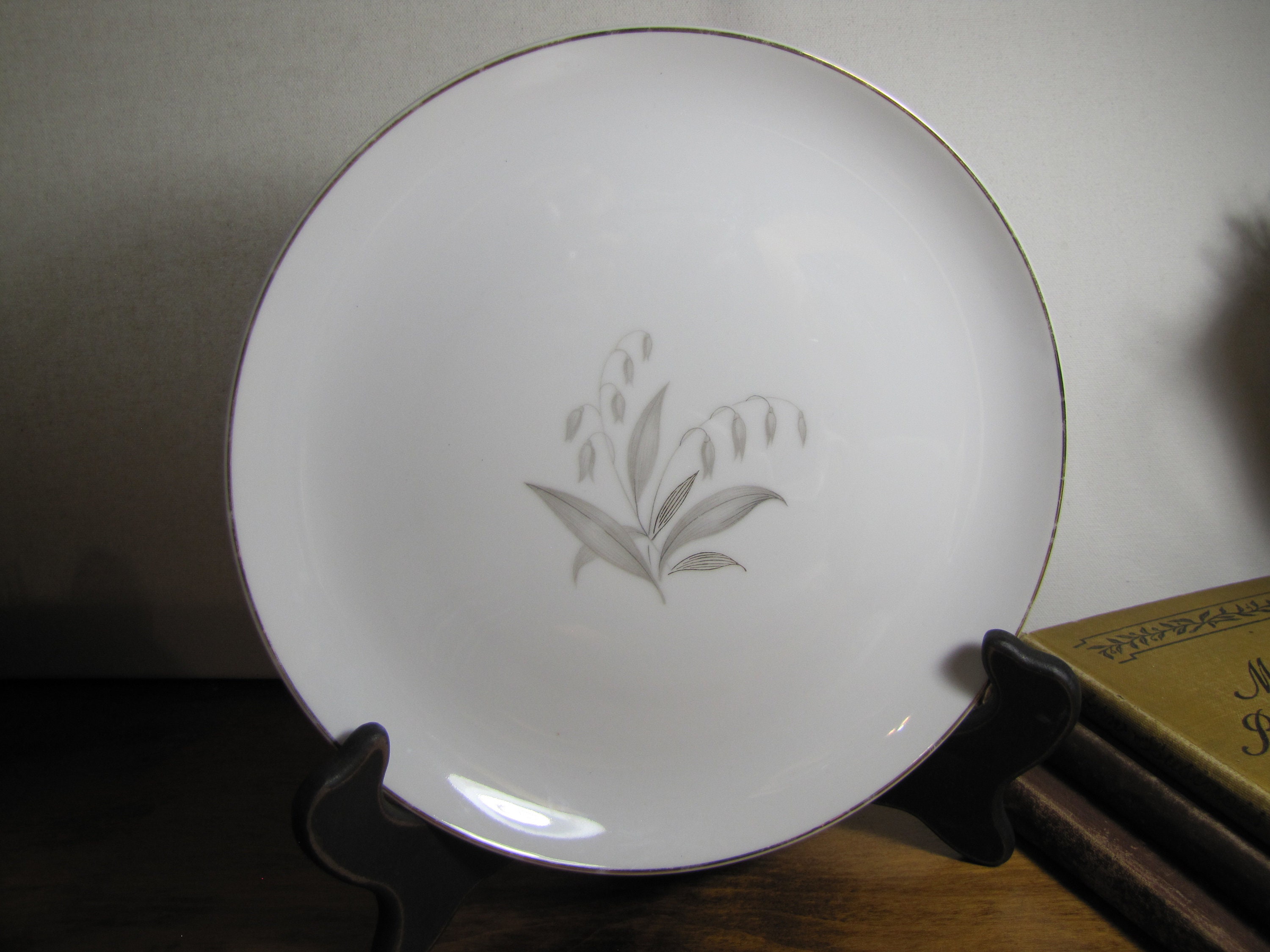 Vintage Kayson's Fine China Dinner Plate - Golden Rhapsody Pattern