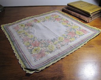 Vintage Ladies Handkerchief