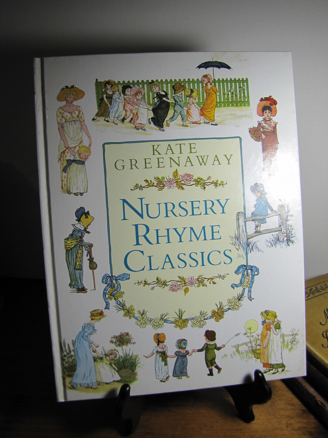 Vintage Children's Book Kate Greenaway Nursery Rhyme Classics Hardback