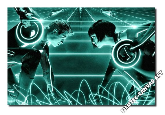 Quorra Tron Legacy Vintage Inspired Canvas Art Picture size A1 New!